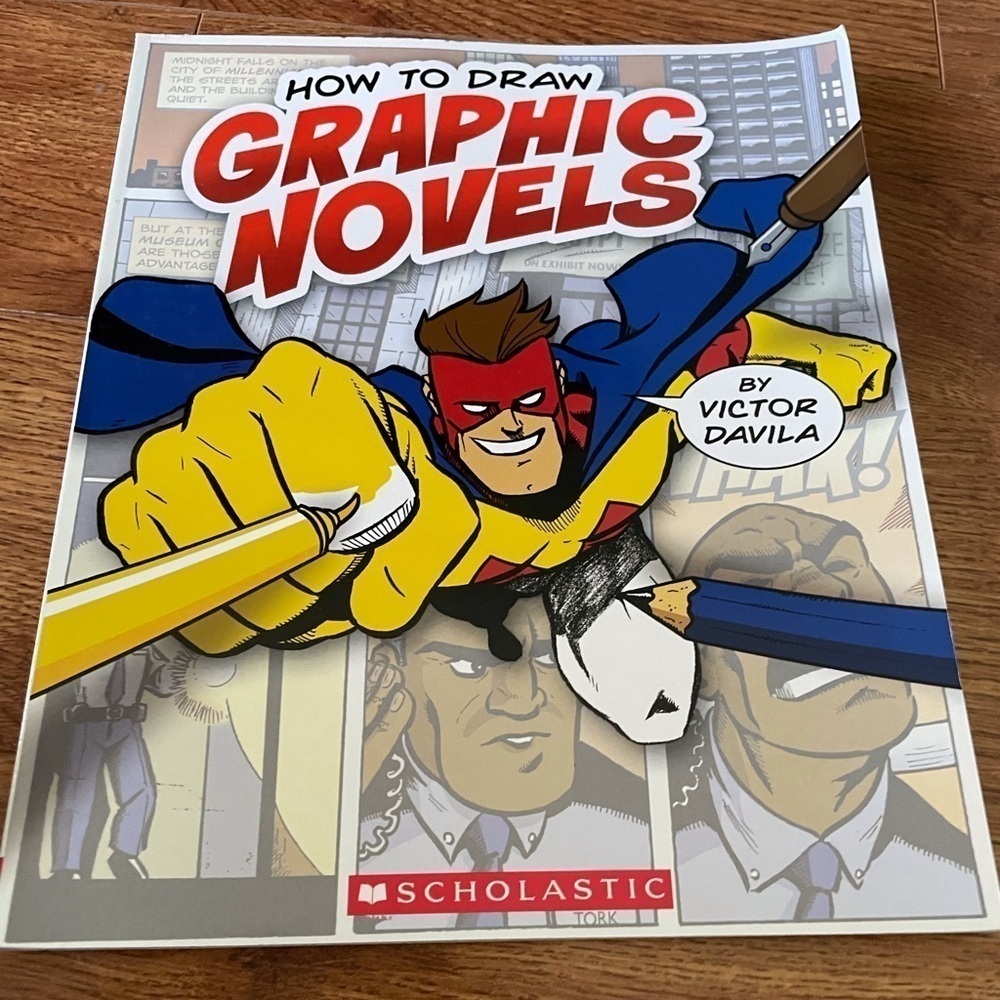 How to Draw Graphic Novels paperback book
